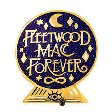 Fleetwood Mac Forever Enamel Pin Forever drama and heartbreak Badge Crystal Ball Brooch Cloisonne Glitter Jewelry 2024 - buy cheap