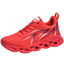 Blade-Zapatillas de correr para hombre, calzado deportivo de malla transpirable con cordones para entrenamiento al aire libre, Fitness 2024 - compra barato