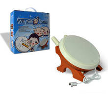 Drum & Drum Sticks para Nintendo Wii, controlador de sensibilidad para videojuego Taiko No Tatsujin 2024 - compra barato