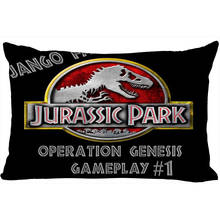 Custom Jurassic Park Pillowcase Rectangle Zipper Pillow Cover Soft Fabric 45x35cm (One Side) Printed Decorative Pillowcase 2024 - buy cheap