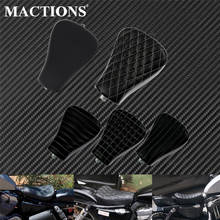 Almofada para motocicleta, feita em couro, cor preta, para harley sportster 48 48 48 72 1200 883, 2024 - compre barato