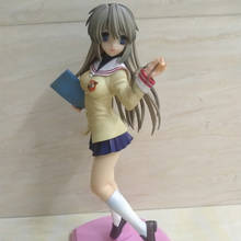 Anime clannad sakagami tomoyo pvc figura de ação collectible modelo boneca brinquedo 25cm 2024 - compre barato