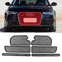 Para audi a6 c7 c8 2012-2020 grills dianteiros inseto net radiador net proteção condensador capa anti poeira lixo 2024 - compre barato