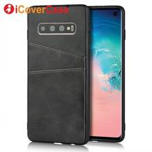 Capa justa para samsung s10 plus s10e, acessório de capa de couro para galaxy s10plus s10e 2024 - compre barato