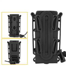 9mm Magazine Pouch Molle System Waist Belt Tactical Mag Pouch Military Airsoft Shooting Cartridge Soft Shell Accessories Box 2024 - buy cheap