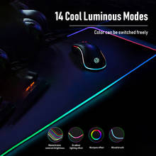 Gaming Mouse Pad Computer Mousepad RGB Large Mouse Pad Gamer XXL Mouse Carpet Big Mause Pad PC Desk Play Mat with Backlit 2024 - buy cheap