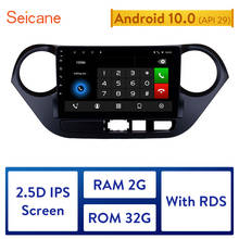 Seicane Android 10.0 GPS Navigation 9" Car Stereo radio for 2013-2016 HYUNDAI I10 Left Hand Drive With RAM 2GB ROM 32GB IPS 2024 - buy cheap