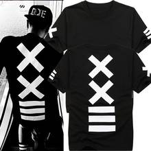 Camiseta Harajuku con estampado divertido para hombre, ropa de calle de algodón, XS-2L, XX, hip hop, 100% 2024 - compra barato