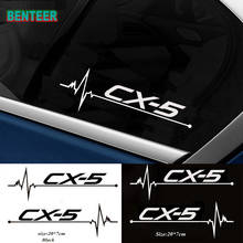 2pc Car windows sticker For Mazda cx-5 2024 - buy cheap