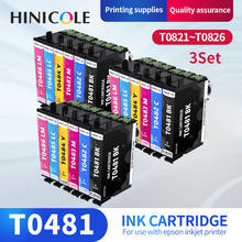 Картриджи для принтера Epson T0481, T0482, T0483, T0484, T0485, T0486, Stylus R290, R200, R300, RX500, RX620 2024 - купить недорого