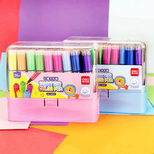 Cute Child Drawing Pen Stamp Child Seal Band Seal Washable Watercolor Pen Graffiti Art Mark Painting Pen 12/18/24/36 Color Suitt 2024 - buy cheap