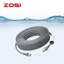 ZOSI-Cable Ethernet Cat5e de alta velocidad, Cable de red RJ45 de 65 pies/100 pies, color blanco, para sistema de cámaras de seguridad POE, interruptor PoE, etc. 2024 - compra barato