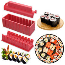 10 Pcs/Set DIY Sushi Making Kit Sushi Maker Roller Rice Sushi Molds Chef Kitchen Home Japanese Easy Sushi Cooking Tools 2024 - buy cheap