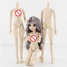 42cm boneca 1/4 bjd 24 joint doll vestido de brinquedo diy maquiagem corpo princesa moda brinquedos para meninas presente 2024 - compre barato