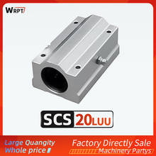 SCS20LUU-deslizador de eje óptico de rodamiento de caja extendida estándar SC, con manga de cobre, a prueba de polvo, protección de acero 2024 - compra barato