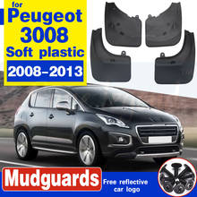 Guardabarros para Peugeot, accesorios de estilo de coche, 3008, 2008, 2013, 2009 2024 - compra barato