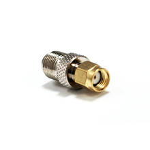 1pc RP SMA Plug Male Switch F Jack Female RF Coaxial Adapter Convertor Connector Straight  Wholesale 2024 - buy cheap