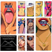 Silicone Case Sexy Hot Girl Twerk It Swag For Samsung Galaxy Note 10Pro 9 8 M10 M20 M30 M40 S8 S9 S10 Plus 5G S6 S7 Edge S5 S10e 2024 - buy cheap