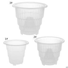 Mesh Pot Plastic Clear Orchid Flower Container Planter Home Gardening Decoration 2024 - buy cheap