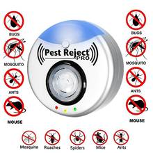 50% OFF Super Strong 300 Square Meters Coverage Pest Reject Pro Anti Insect Ultrasonic Pest Repeller Rat Mosquito Fly Killer 2024 - buy cheap