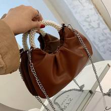 Chain PU Leather Tote Bag For Women 2020 Luxury Quality Shoulder Messenger Bag Female Travel Handbags and Purses Crossbody Bags 2024 - buy cheap