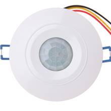 220V Infrared IR Motion Sensor Built-in Light Bulb Switch Control Detector Wall Ceiling 2024 - buy cheap