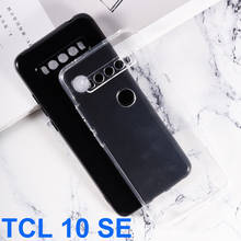 For TCL 10 SE Case Ultra-thin Soft Silicone Case Back Capa Cover For TCL 10 SE T766H T766J T766U Glass TPU Phone Shell Etui 2024 - buy cheap