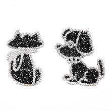 Zotoone strass cristal aplique em ferro transparente strass adesivos pedras para roupas decoração para cães gatos 2024 - compre barato