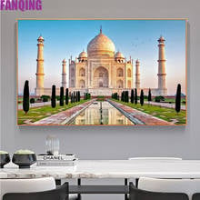 5D DIY Diamond Embroidery Mosque Diamond Painting Cross Stitch Islam Muslim St. Taj Mahal Full Square / Round Mosaic Rhinestone 2024 - buy cheap