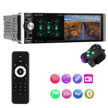 4.1 Inch Car MP5 Video Player 1 Din FM Radio In-dash HD Multimedia Player Bluetooth Intelligent Al Voice Rear View SWC Remote 2024 - buy cheap