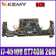 Akemy-placa base I7-4510/4500U GT740M, 2GB, para Dell Vostro 5470, DAJW8CMB8E1, CN-0Y8VHY, 0Y8VHY, Y8VHY, 100% probada 2024 - compra barato