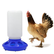 1L Chicken Feeder Bucket Poultry Practical Bird Feeding  Fountain Plastic Seed Water Dispenser 2024 - buy cheap