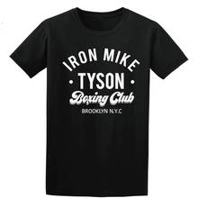 Camiseta de Mike Tyson para hombres y mujeres, camisa Unisex de algodón con estampado de Club de boxeo, Mike Tyson, Evander Holyfield 2024 - compra barato