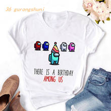 happy birthday Us print graphic t shirts women tees woman tshirts anime tops t shirt womens clothing aesthetic clothes 844 2024 - buy cheap