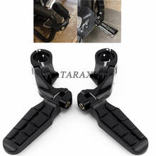 Motorcycle 32mm 1.25" Parts Bike Foot Rests Highway Engine Guard Crash Bars Foot Pegs for Harley Honda Suzuki Short Angled Clamp 2024 - buy cheap