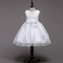 Платье принцессы для девочек Одежда для детей летнее праздничное платье-пачка для девочек, Повседневное платье для маленьких девочек 3-8 лет 2024 - купить недорого