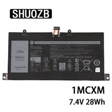 SHUOZB Аккумулятор для ноутбука 1MCXM для DELL Latitude 5175 G3JJT серии планшетных ПК 11 5175 Мобильная клавиатура dok K12 7,4 V 28Wh батарея 2024 - купить недорого