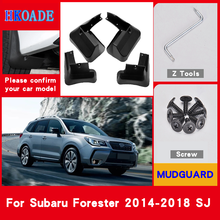 Car Fender Mud Flaps For Subaru Forester SJ 2014-2018 Mudguards Splash Guards Fender Mudflaps Car Fender Accessories Car Fender 2024 - buy cheap