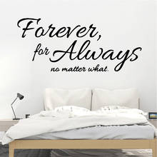 Diy forever Decal Removable Vinyl Mural Poster Living Room Children Room Waterproof Wall Art Decal 2024 - buy cheap