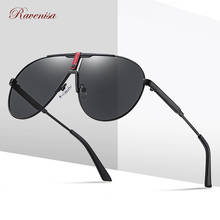 RAVENISA  Luxury Men Sunglasses Big Size Metal Sun Glasses For Women Polarized  UV400 Pilot Designer  Goggle  Gafas De Sol 2024 - buy cheap