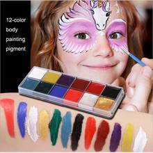 Festival Face Painting Pigment Non-Toxic Water-Based Body Paint Oil Art Makeup Palette For Theme Party To Make Special Effects 2024 - buy cheap