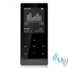Новый mp3-плеер с Bluetooth 4,0, сенсорным экраном, двойным аудиовыходом, металлический музыкальный плеер без потерь, поддержка FM-радио, электронная книга 2024 - купить недорого
