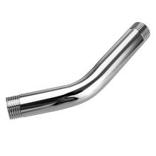Brand New G1/2" Stainless Steel Faucet Extender Extension Angled Shower Arm Extra Hose Pipe Bathroom Accessories Faucet Extender 2024 - buy cheap