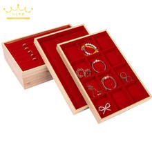 Bandeja mostruário de joias, colar com pingente de anel, adereços de exibição, embalagem para unhas 2024 - compre barato