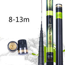 Carbon Power Hand Rod Taiwan Fishing Olta 8/9//10/11/12/13m Ultra Hard Long Section Telescopic Canne Peche De Pesca Fishing Gear 2024 - buy cheap