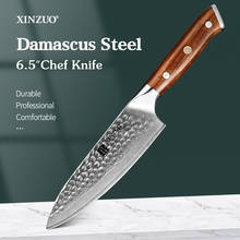 XINZUO 6.5'' Inches Chef Knife 67 Layers Damascus Steel 10Cr15 CoMoV Janpanse Knives Meat Cleaver Ironwood Handle Kitchen Tool 2024 - buy cheap