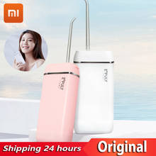 Xiaomi-irrigador oral elétrico, mini, tensão de fluxo de água, ipx8, 130ml, portátil, à prova d'água, cuidados com os dentes 2024 - compre barato