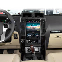 Android Radio Recorder GPS Navigation For Toyota Land Cruiser Prado 150 2014 - 2017 Tesla Big Screen Car Multimedia Player DSP 2024 - buy cheap