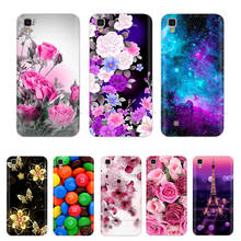 Silicon Case For LG X Power Case Soft TPU Cartoon Floral Painted Phone Cover For LG X Power K220DS K220 Cases Cover Shell Coque 2024 - buy cheap