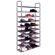 5/10 Tiers Non-Woven Fabric Dustproof Shoe Rack Storage Organizer Cover Cabinet Shelf Cabinet 18/30/50 Pairs 2024 - buy cheap